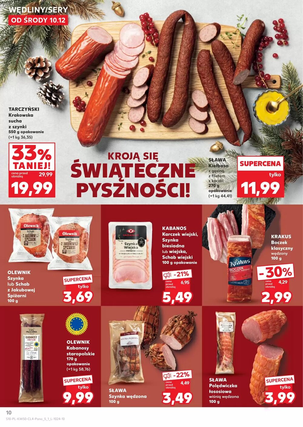 Gazetka promocyjna Kaufland  ważna od 10.12.2025 - Strona 10.