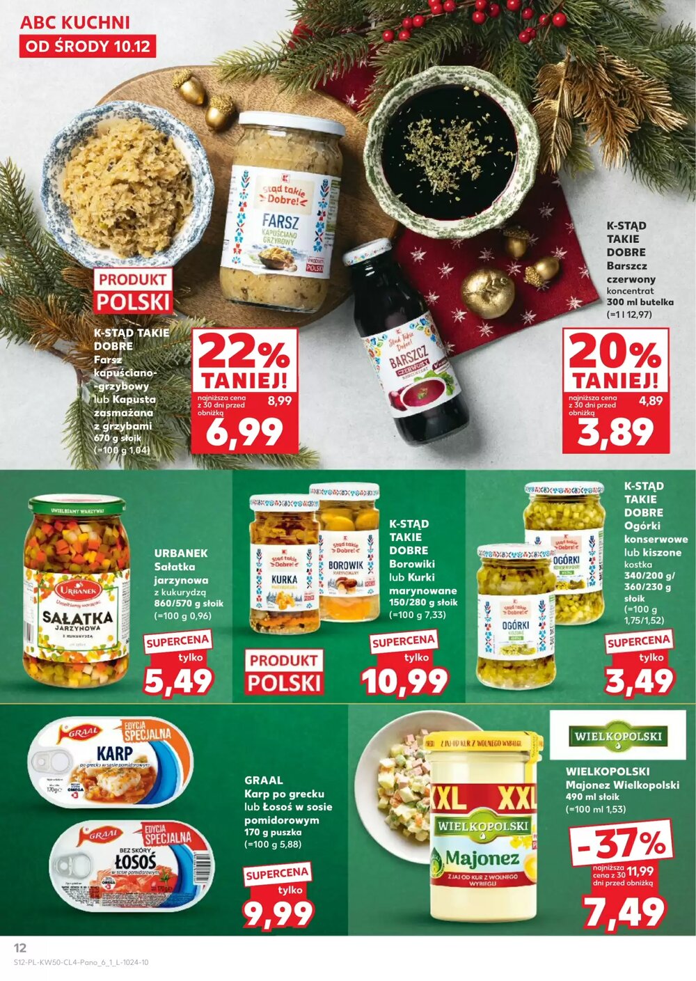 Gazetka promocyjna Kaufland  ważna od 10.12.2025 - Strona 12.