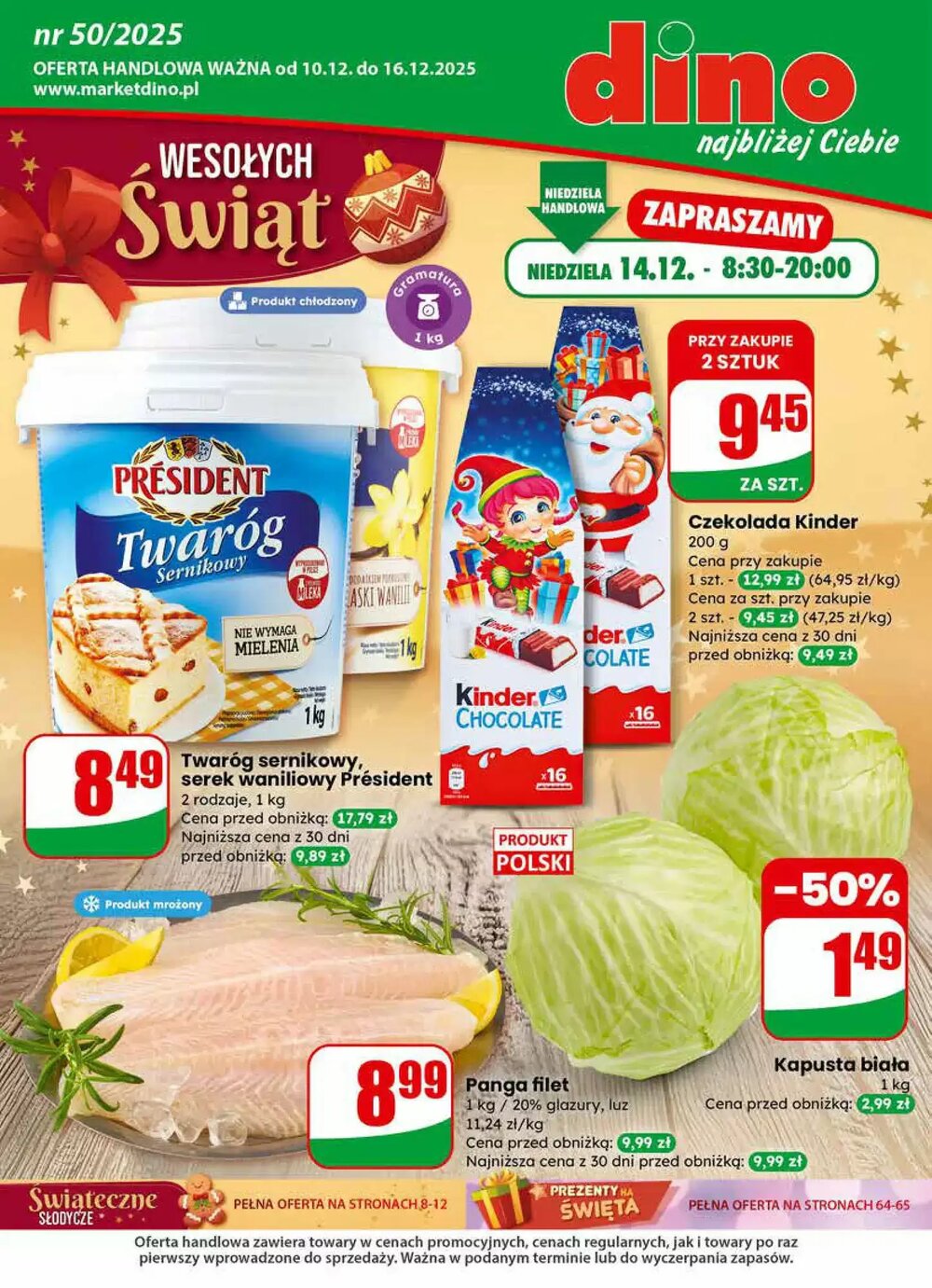 Gazetka promocyjna Dino  ważna od 10.12.2025 - Strona 1.