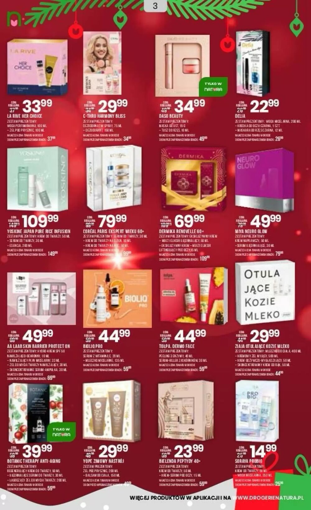 Gazetka promocyjna Drogerie Natura  ważna od 10.12.2025 - Strona 3.