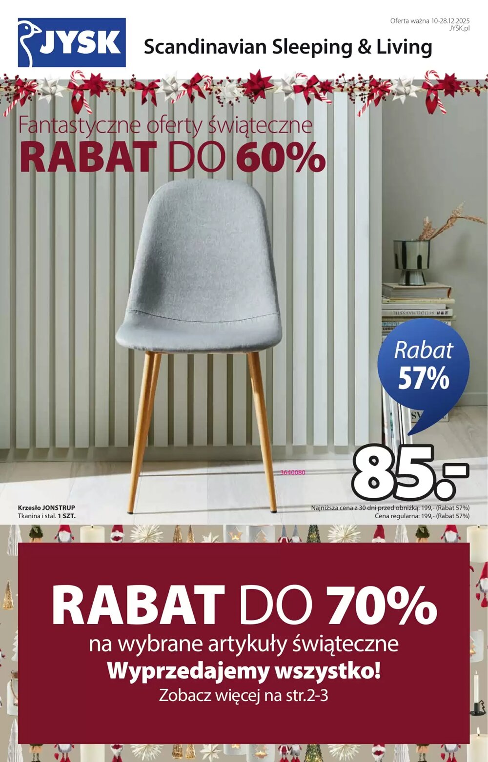 Gazetka promocyjna JYSK  ważna od 10.12.2025 - Strona 1.