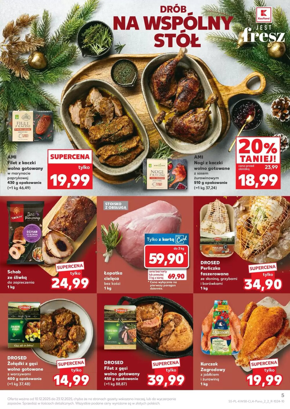 Gazetka promocyjna Kaufland  ważna od 10.12.2025 - Strona 5.