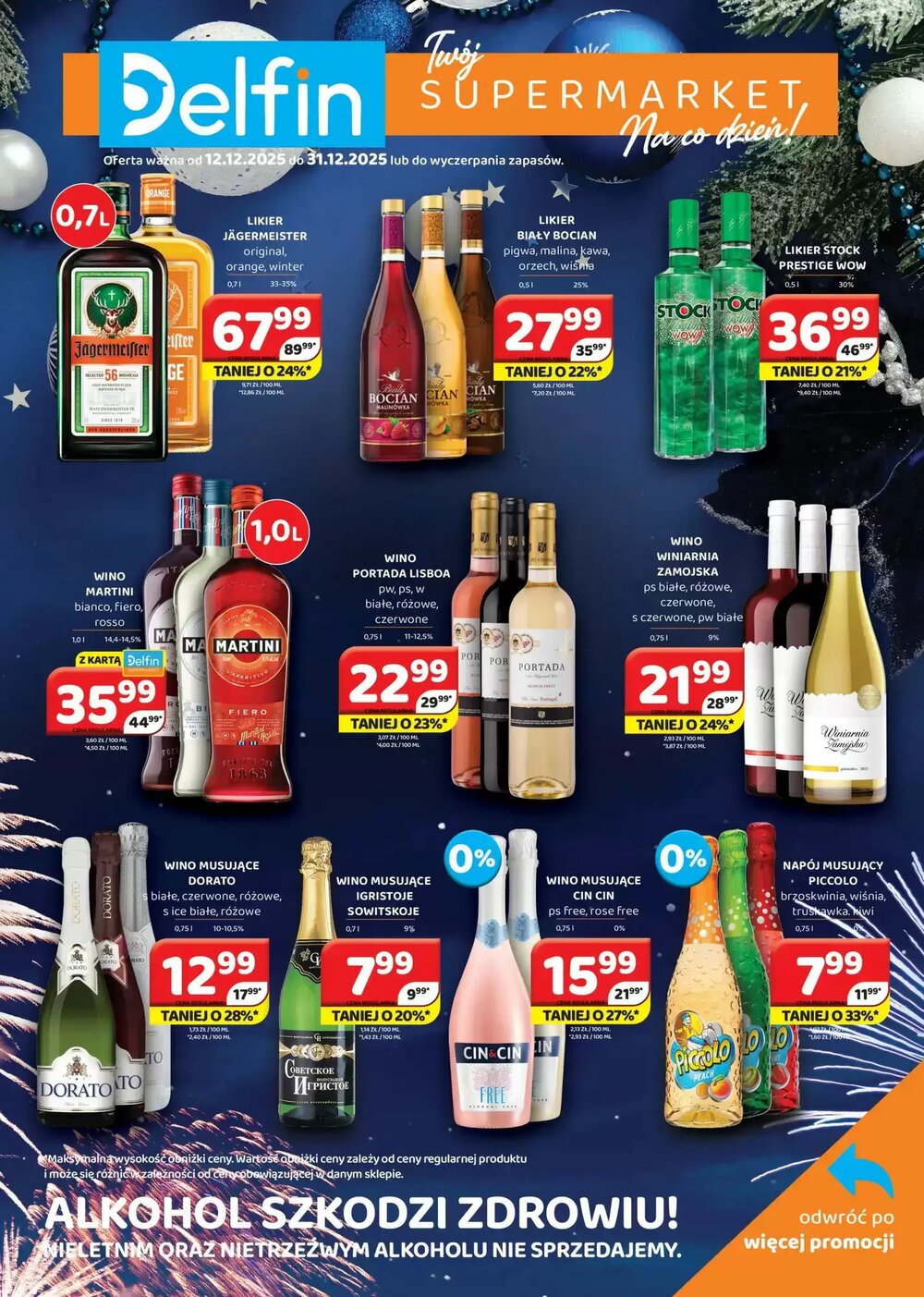 Gazetka promocyjna Delfin  ważna od 10.12.2025 - Strona 1.