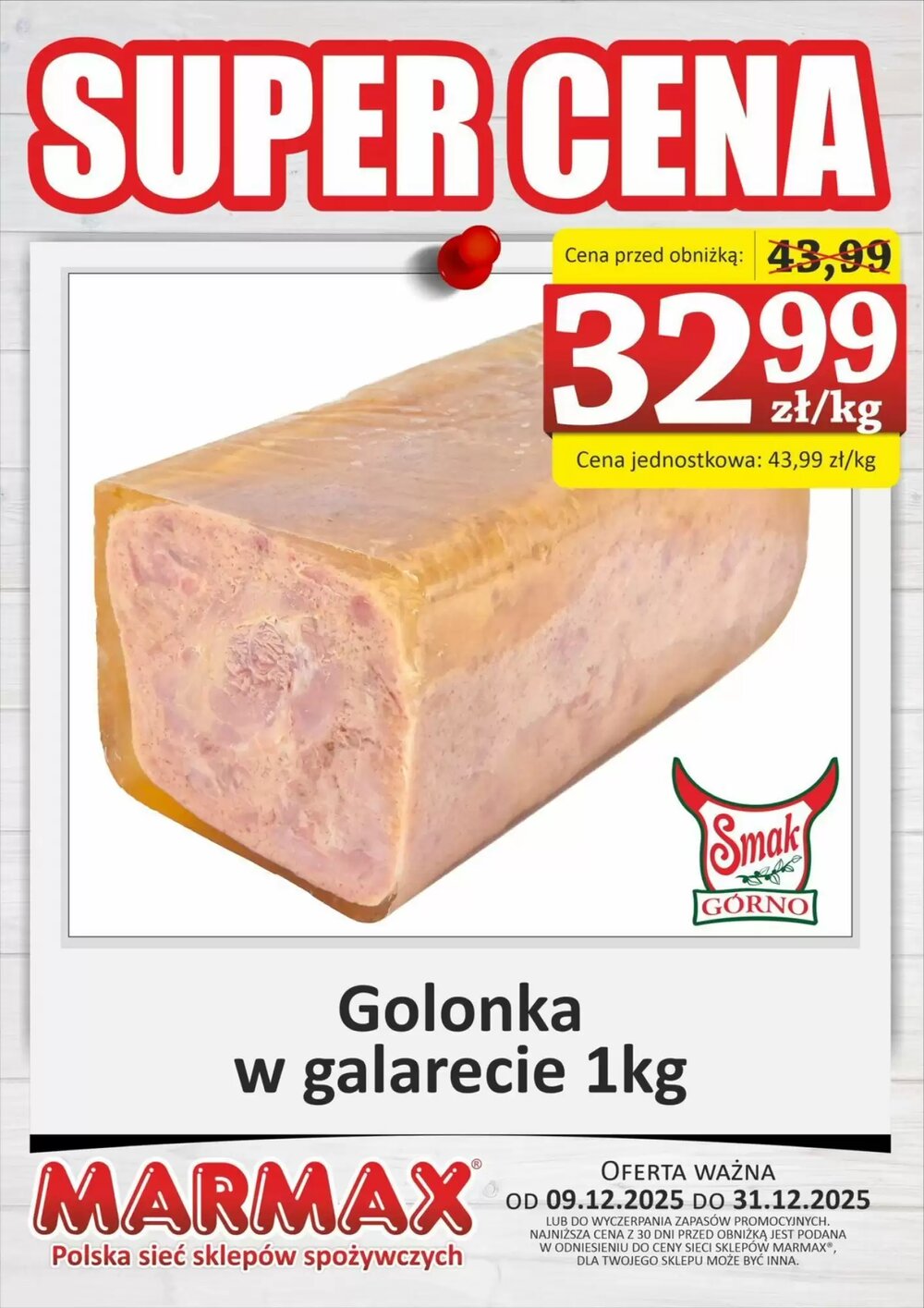 Gazetka promocyjna Marmax  ważna od 10.12.2025 - Strona 1.