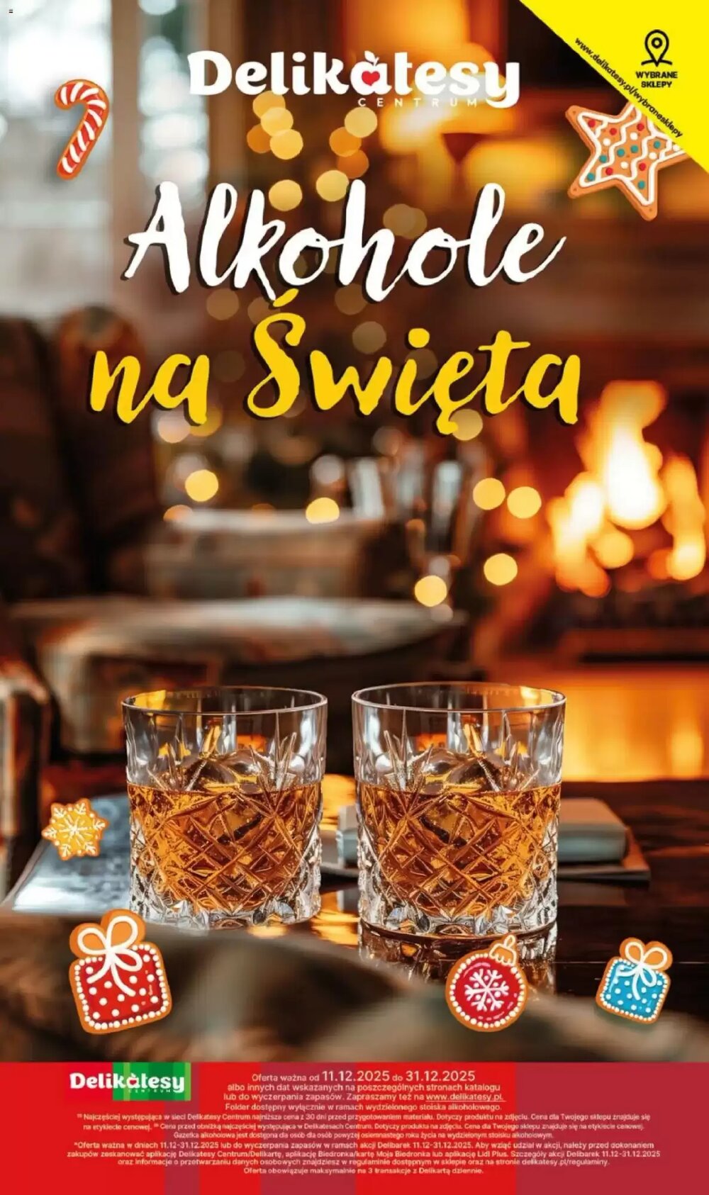 Gazetka promocyjna Delikatesy Centrum  ważna od 11.12.2025 - Strona 1.