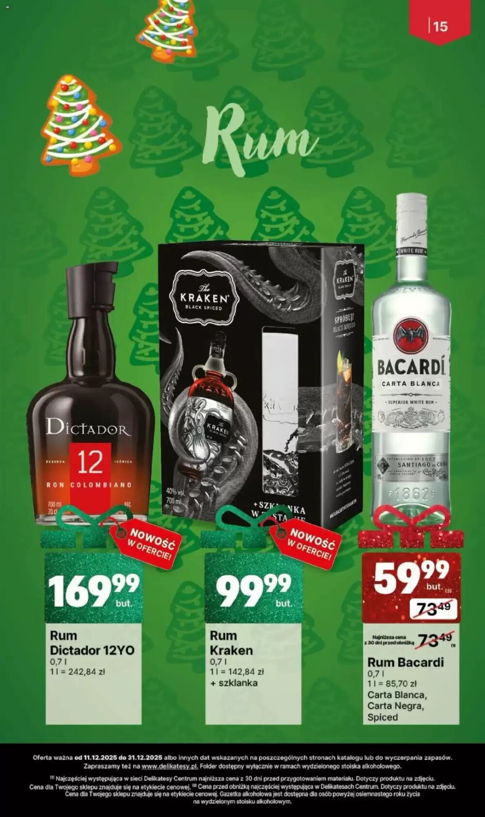 Gazetka promocyjna Delikatesy Centrum  ważna od 11.12.2025 - Strona 15.