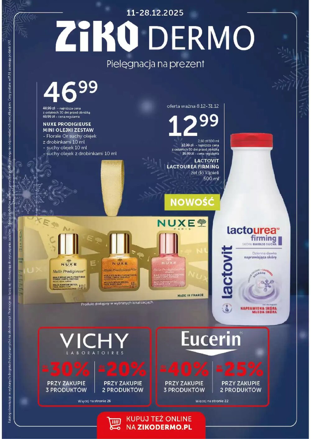 Gazetka promocyjna Ziko Dermo  ważna od 11.12.2025 - Strona 1.
