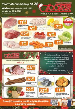 Gazetka promocyjna Społem ważna od 11.12.2025