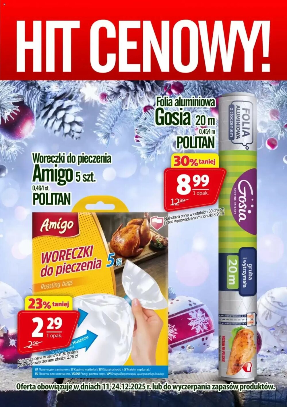Gazetka promocyjna Prim Market  ważna od 11.12.2025 - Strona 1.