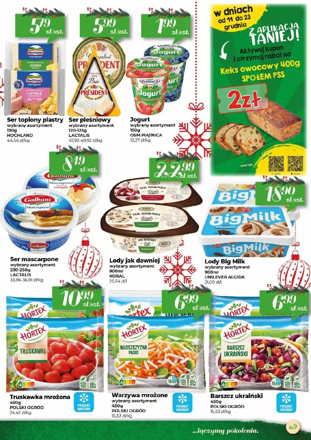 Gazetka promocyjna Społem  ważna od 11.12.2025 - Strona 9.