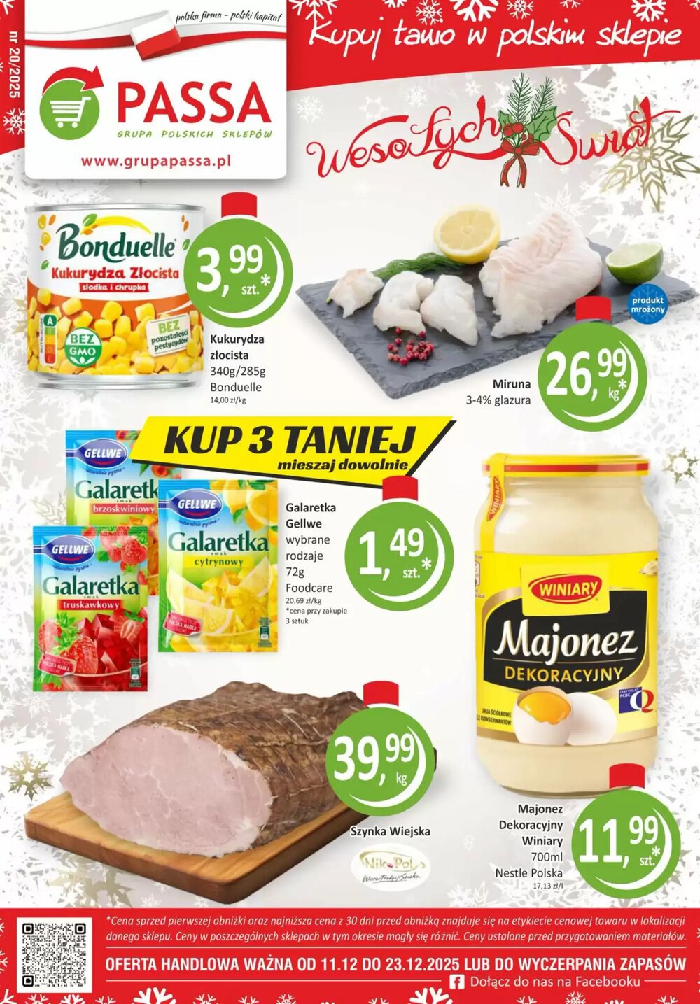 Gazetka promocyjna Passa  ważna od 11.12.2025 - Strona 1.