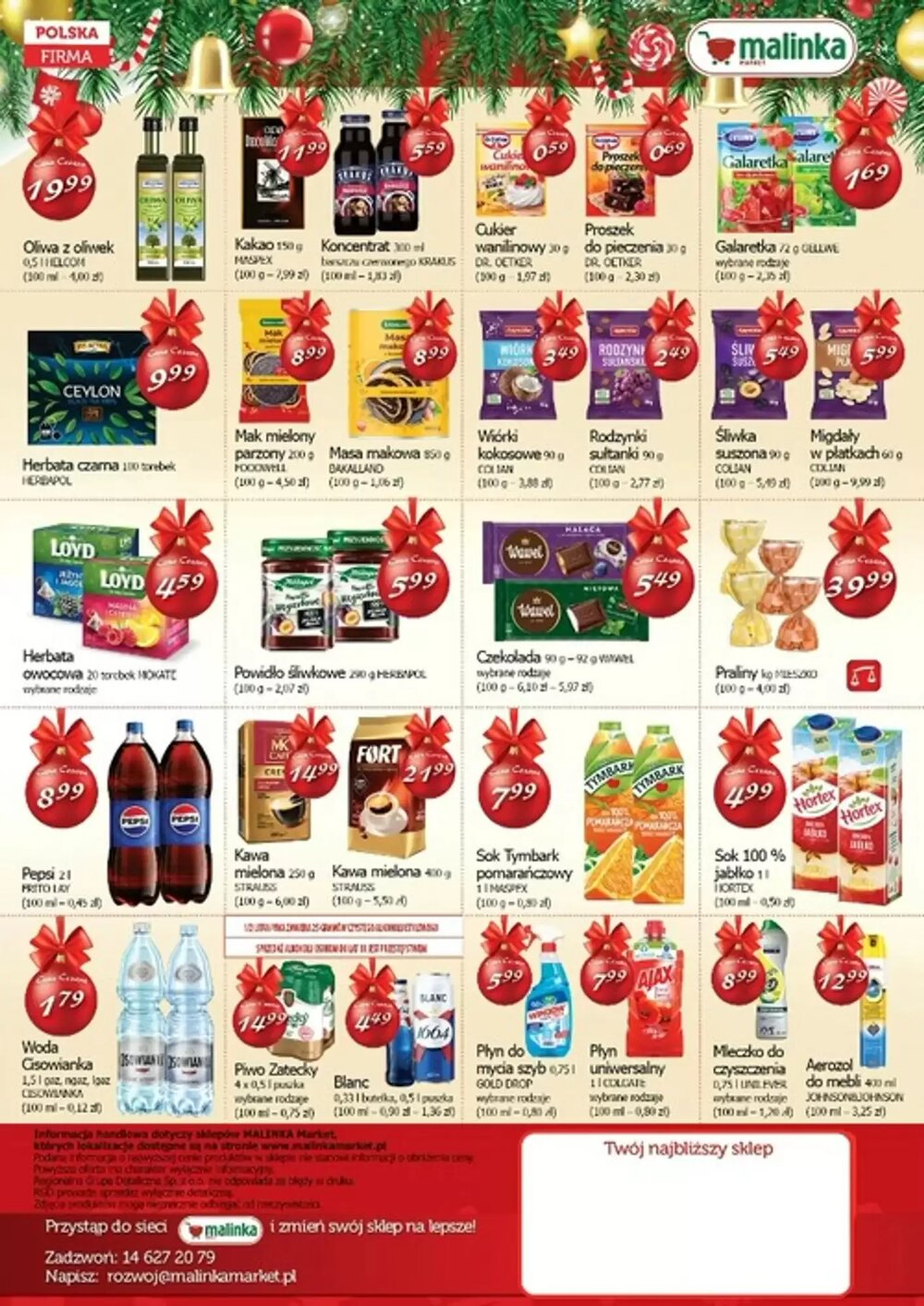 Gazetka promocyjna Malinka Market  ważna od 11.12.2025 - Strona 2.