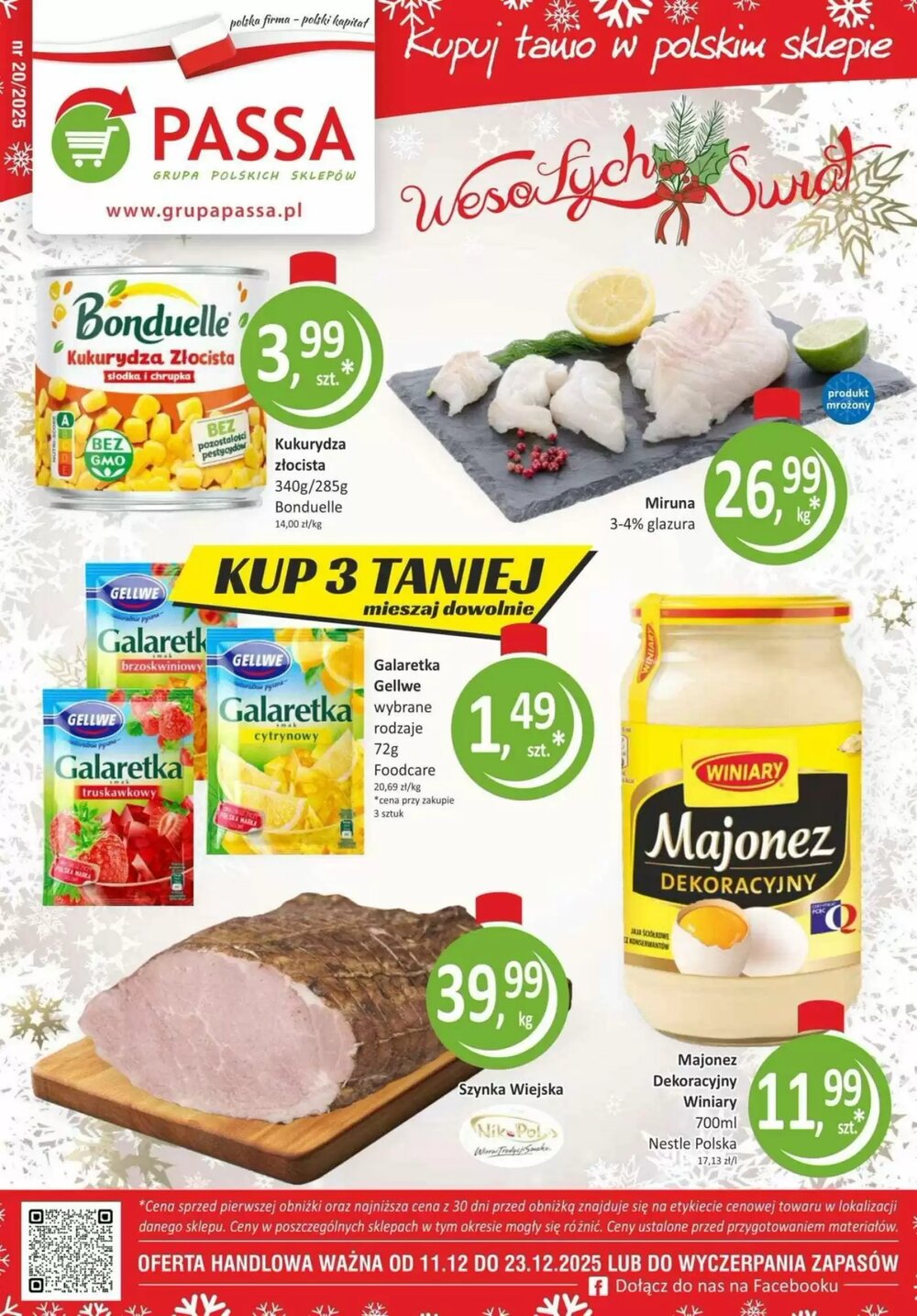 Gazetka promocyjna Orzech  ważna od 11.12.2025 - Strona 1.