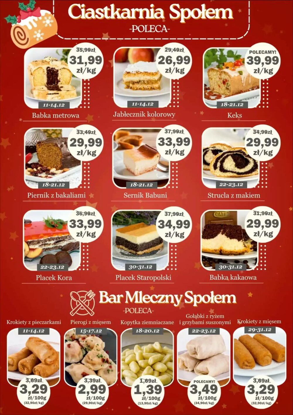 Gazetka promocyjna Społem  ważna od 11.12.2025 - Strona 3.