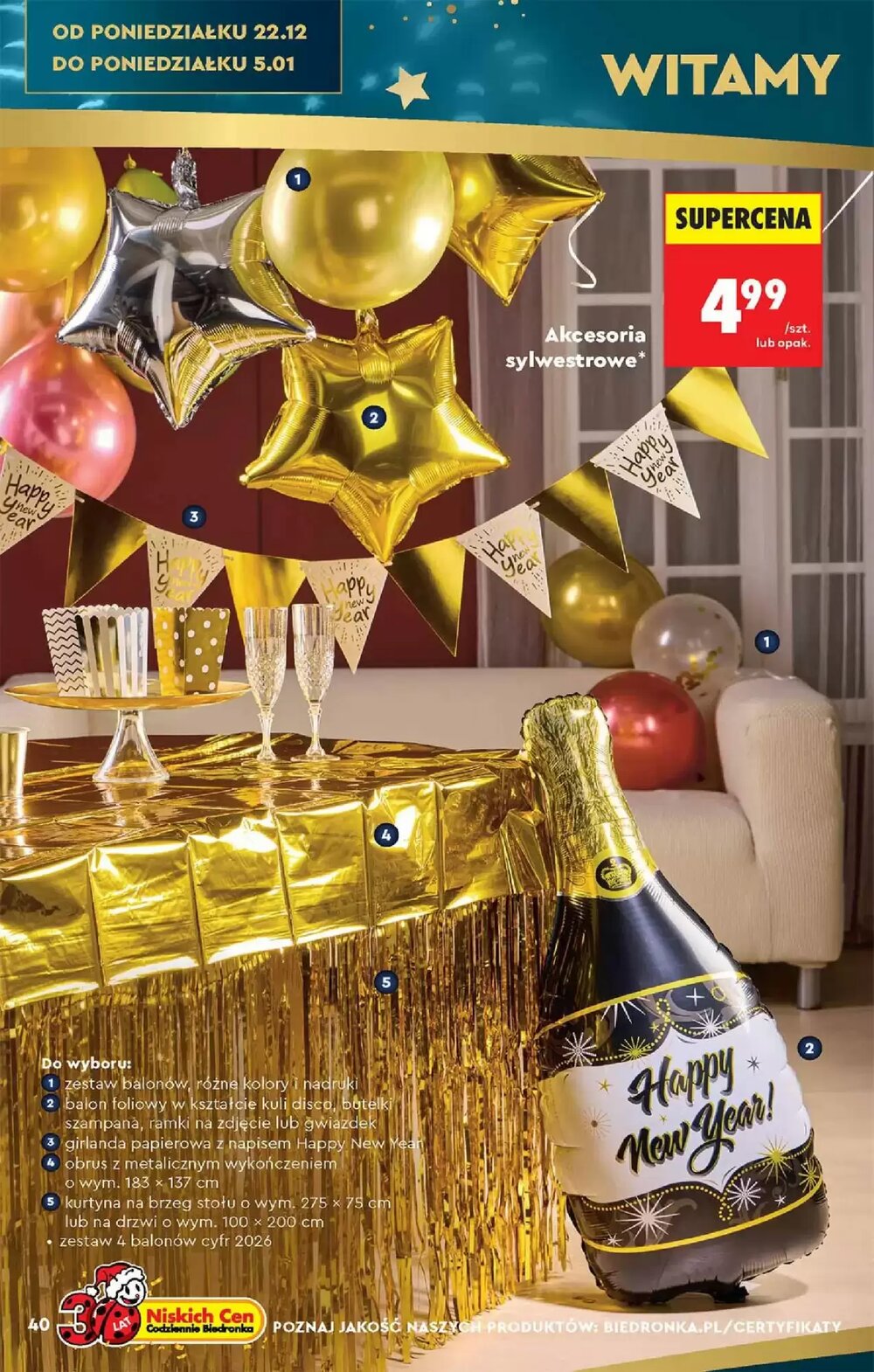 Gazetka promocyjna Biedronka  ważna od 13.12.2025 - Strona 40.