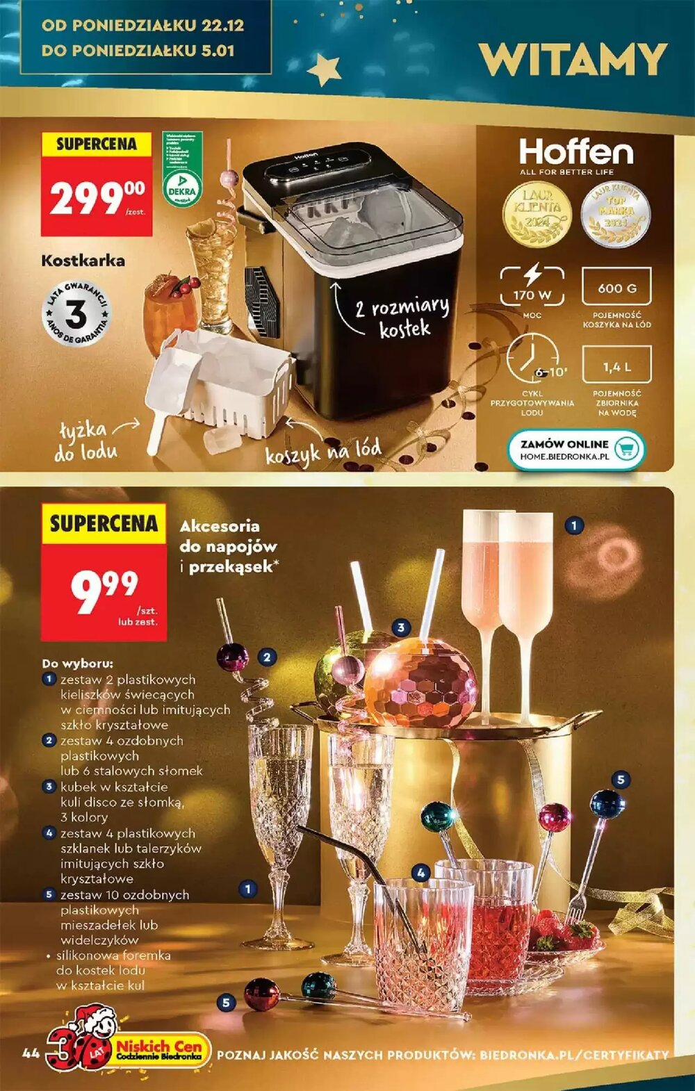 Gazetka promocyjna Biedronka  ważna od 13.12.2025 - Strona 44.