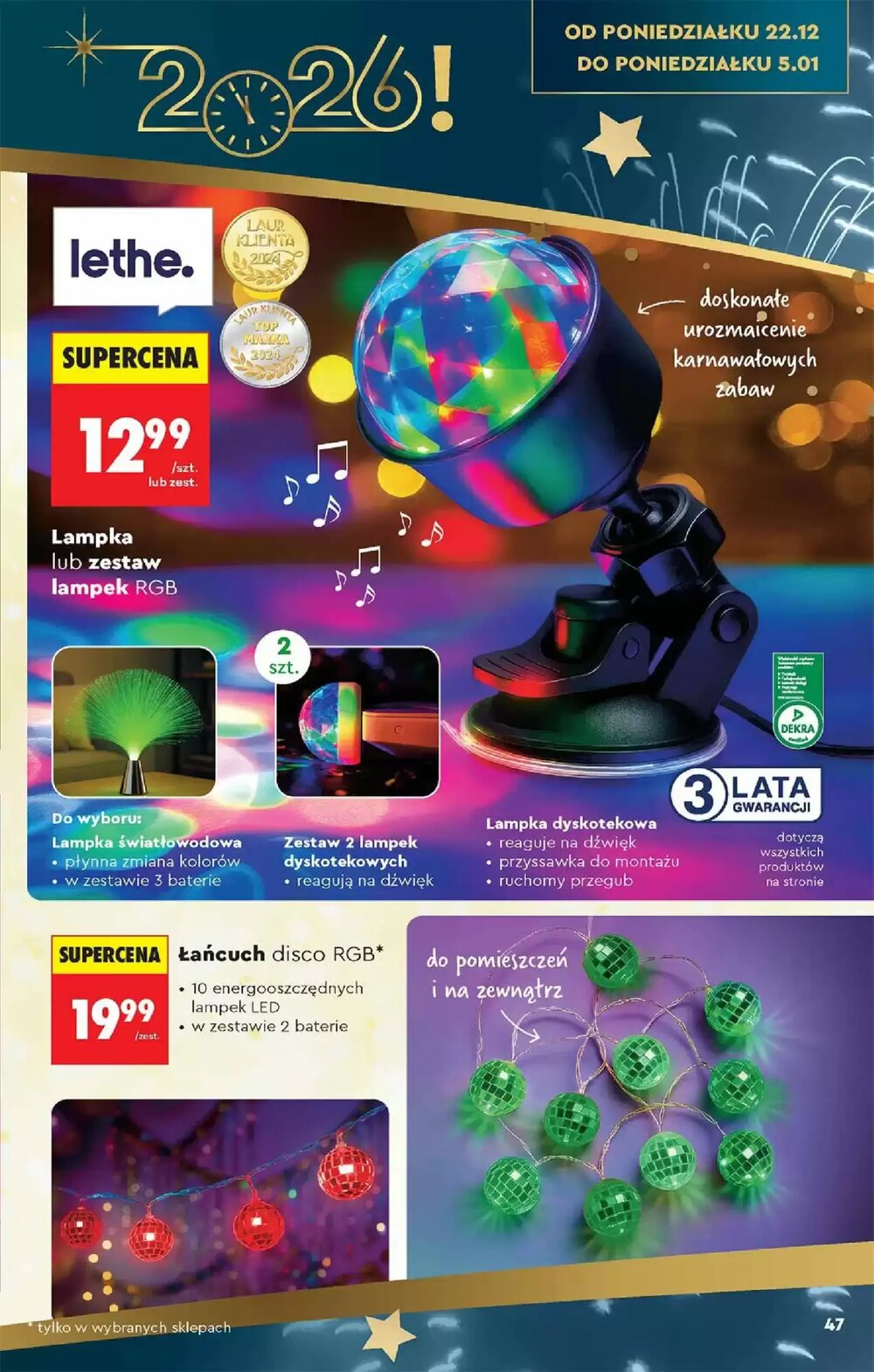 Gazetka promocyjna Biedronka  ważna od 13.12.2025 - Strona 47.