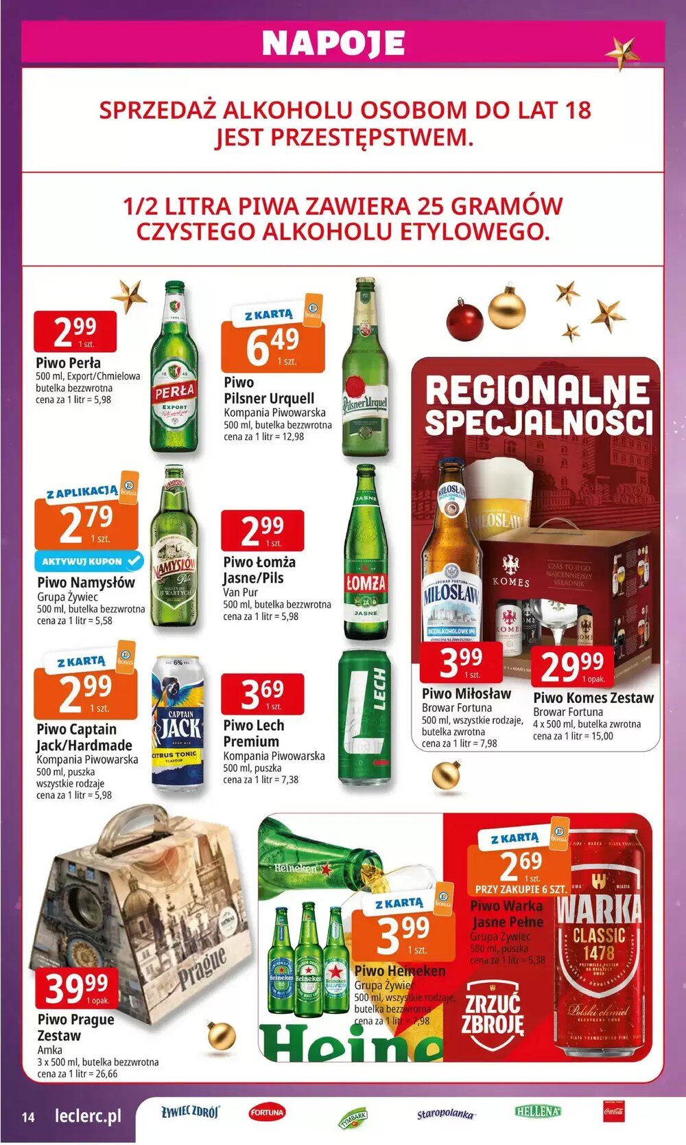 Gazetka promocyjna E.Leclerc  ważna od 15.12.2025 - Strona 14.