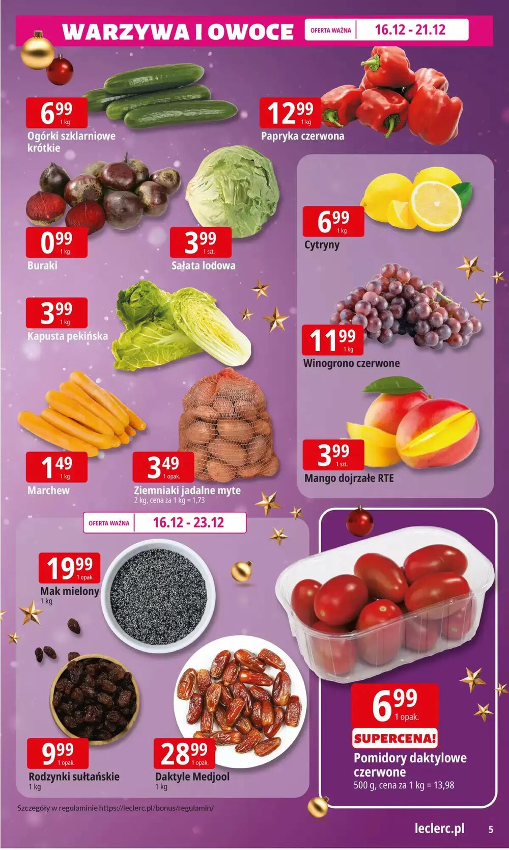 Gazetka promocyjna E.Leclerc  ważna od 15.12.2025 - Strona 5.