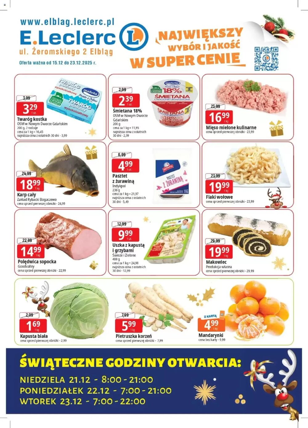 Gazetka promocyjna E.Leclerc  ważna od 15.12.2025 - Strona 1.