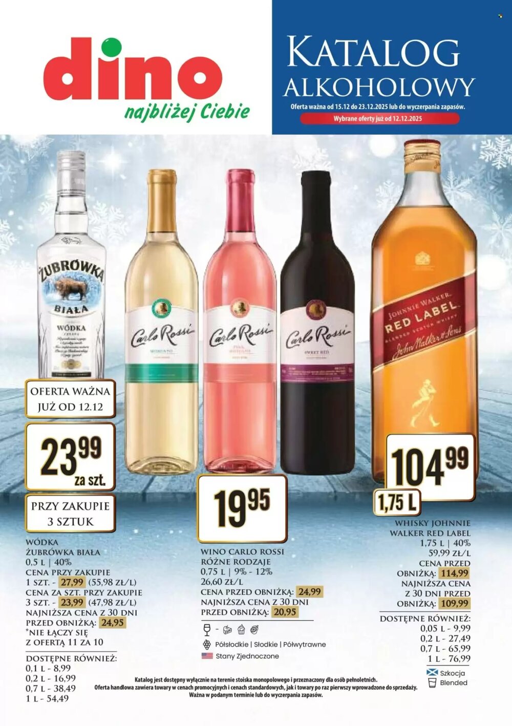 Gazetka promocyjna Dino  ważna od 15.12.2025 - Strona 1.