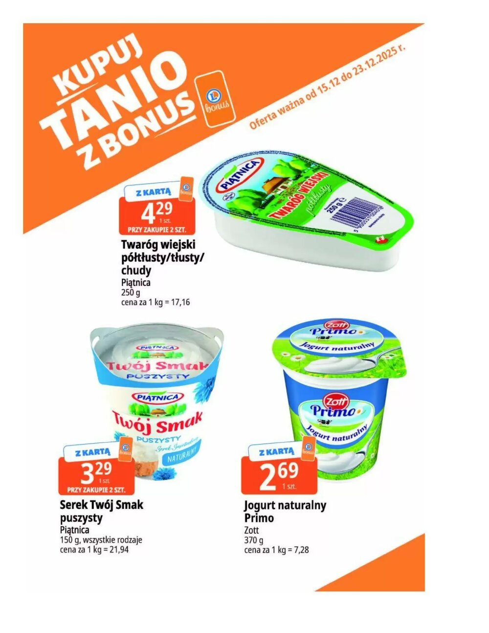 Gazetka promocyjna E.Leclerc  ważna od 15.12.2025 - Strona 1.