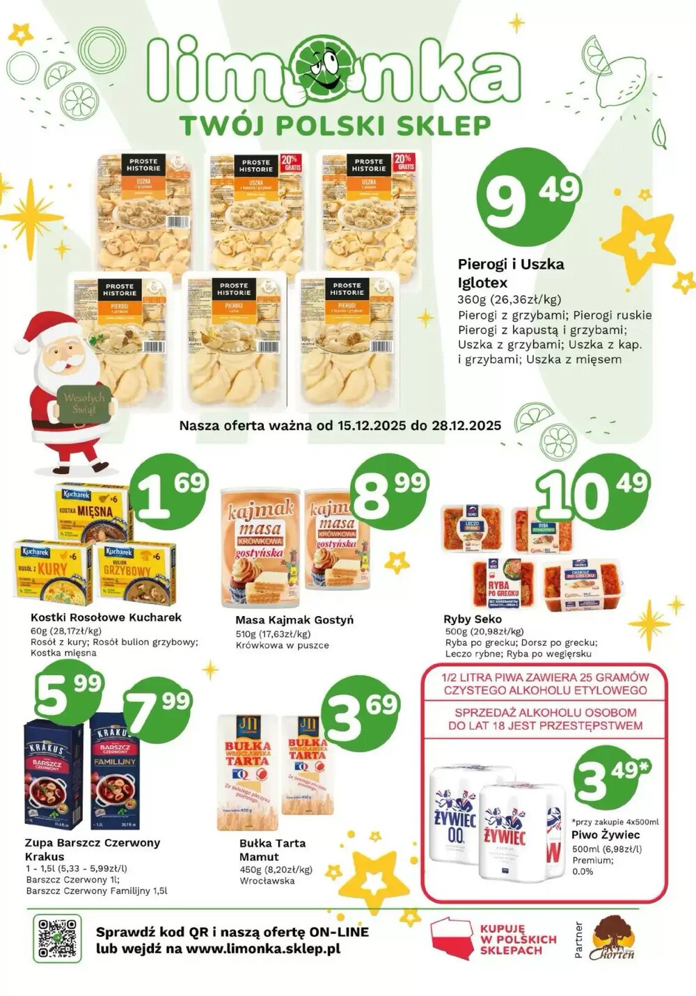 Gazetka promocyjna Limonka  ważna od 15.12.2025 - Strona 1.