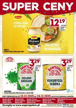 Gazetka promocyjna Społem  ważna od 15.12.2025