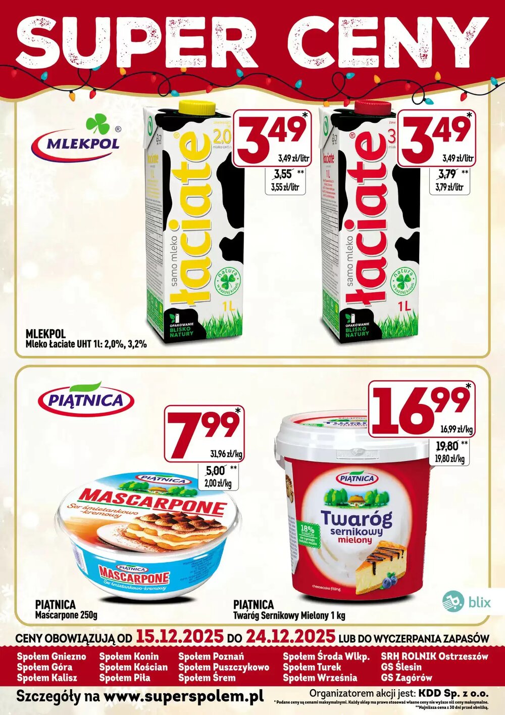 Gazetka promocyjna Społem  ważna od 15.12.2025 - Strona 2.