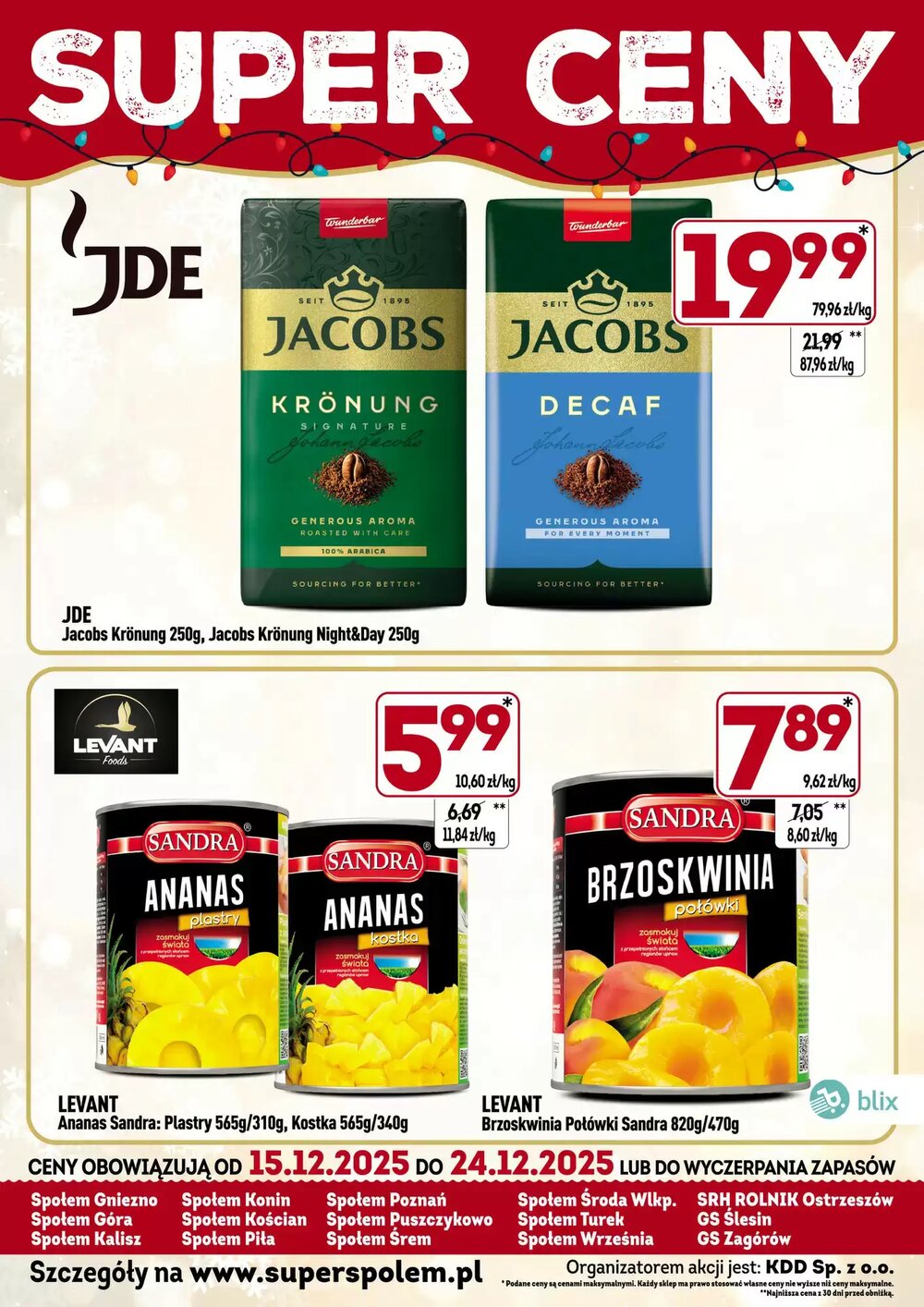 Gazetka promocyjna Społem  ważna od 15.12.2025 - Strona 4.