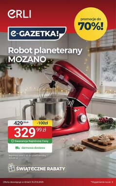 Gazetka promocyjna ERLI  ważna od 15.12.2025