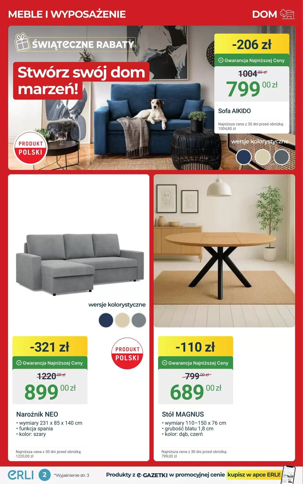 Gazetka promocyjna ERLI  ważna od 15.12.2025 - Strona 2.