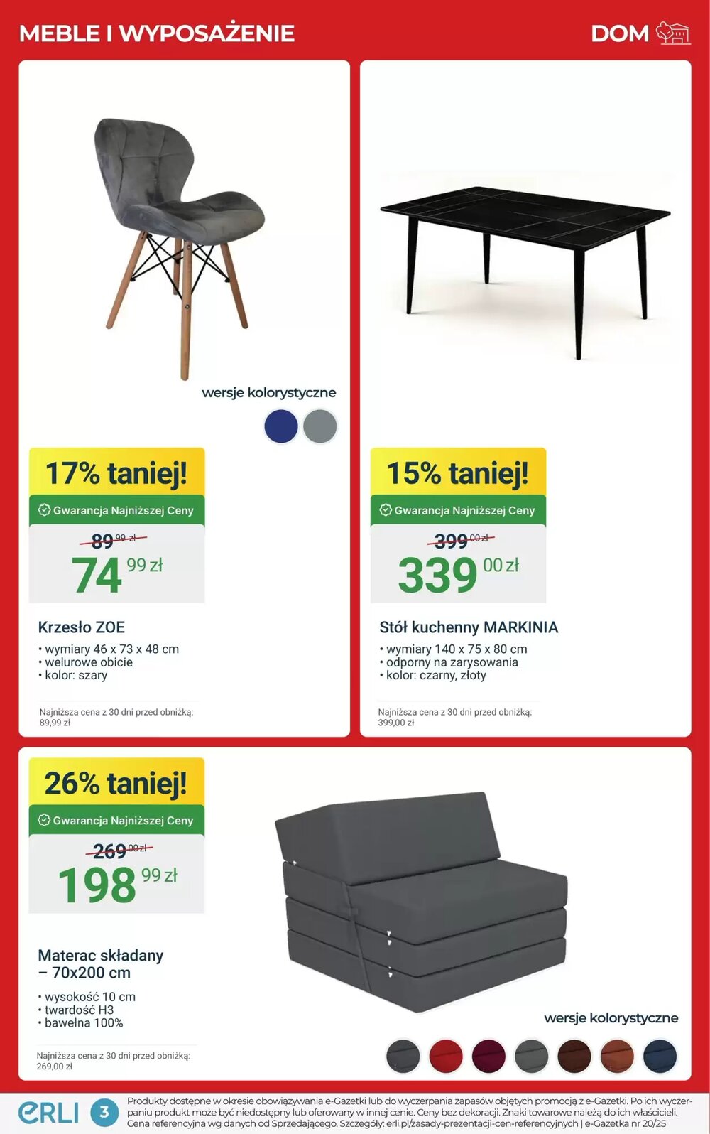 Gazetka promocyjna ERLI  ważna od 15.12.2025 - Strona 3.
