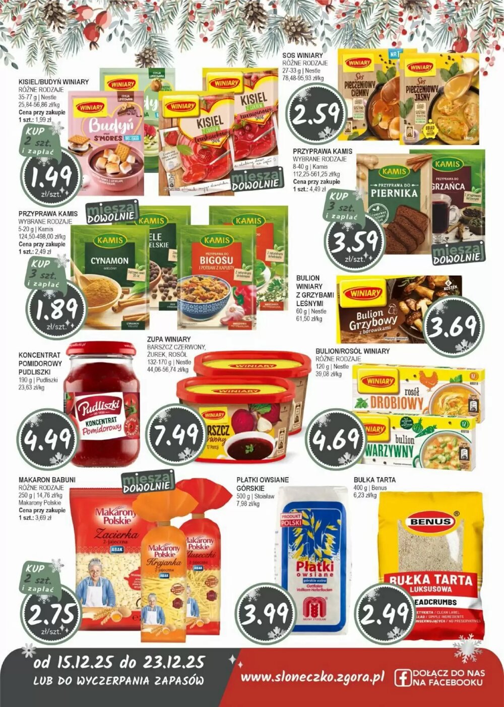 Gazetka promocyjna Słoneczko  ważna od 15.12.2025 - Strona 10.