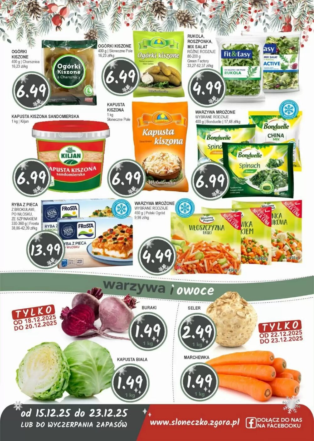 Gazetka promocyjna Słoneczko  ważna od 15.12.2025 - Strona 11.