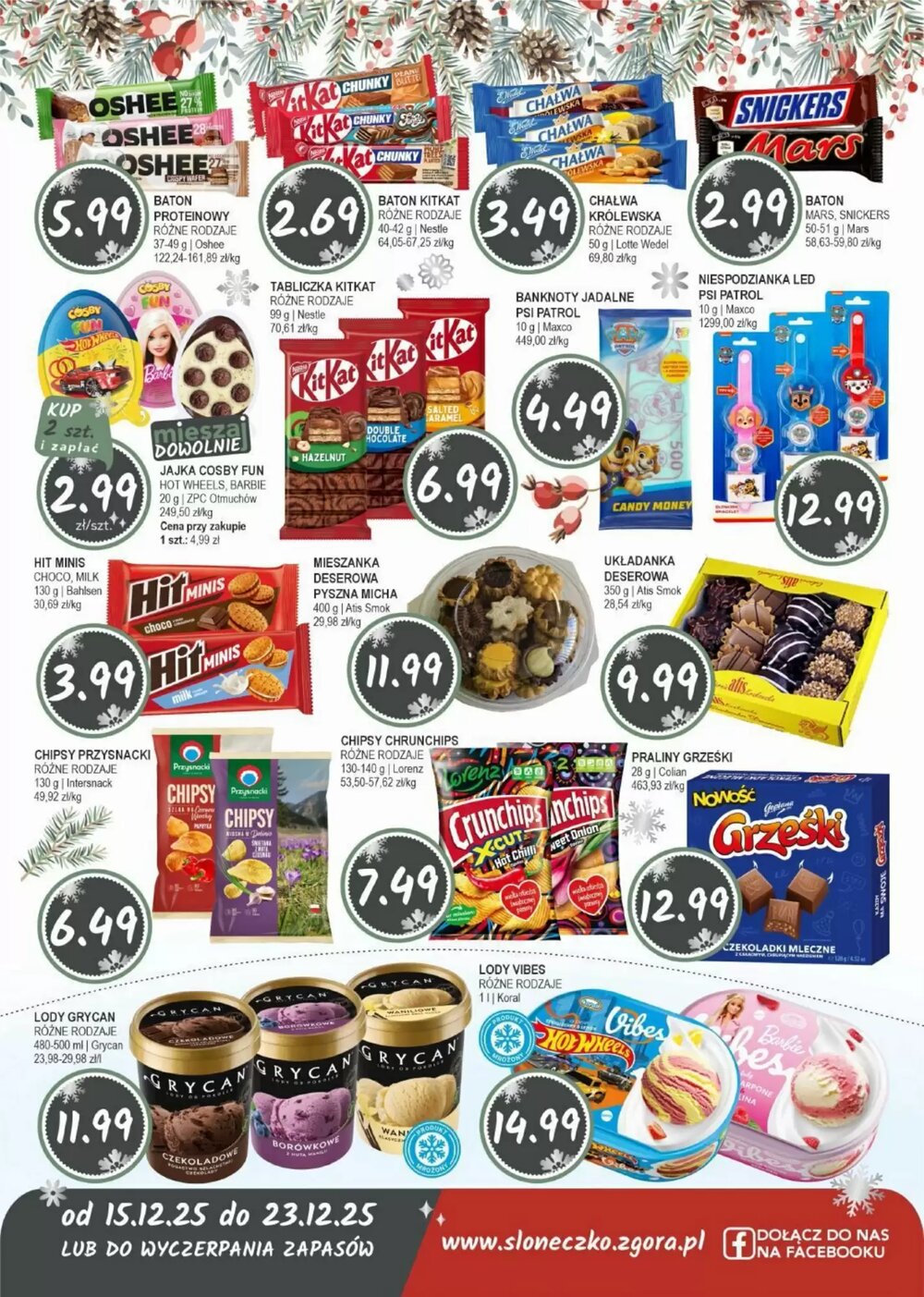 Gazetka promocyjna Słoneczko  ważna od 15.12.2025 - Strona 13.