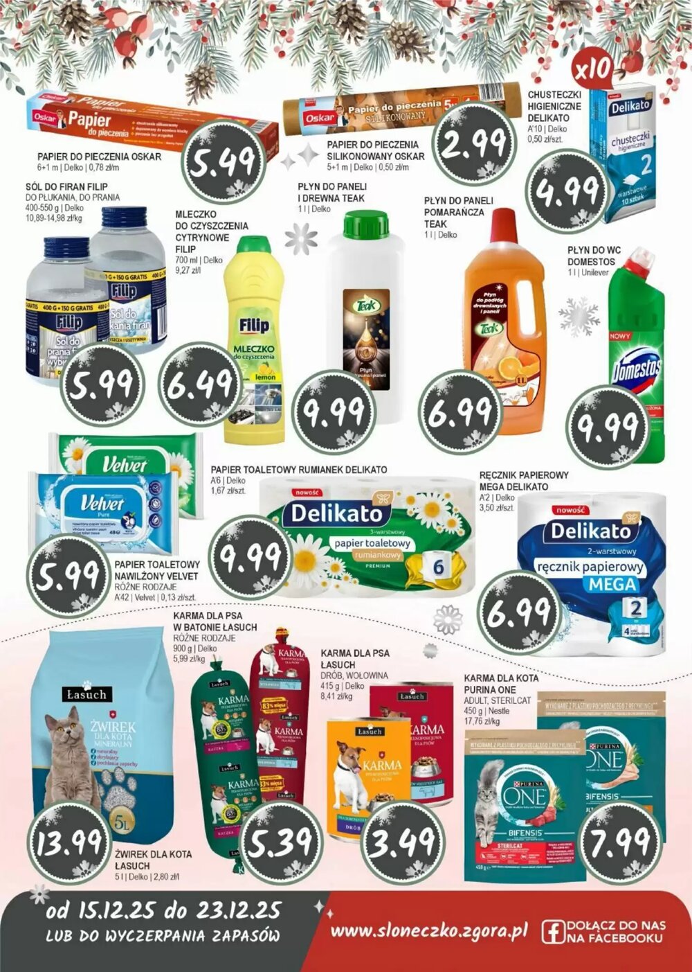 Gazetka promocyjna Słoneczko  ważna od 15.12.2025 - Strona 14.