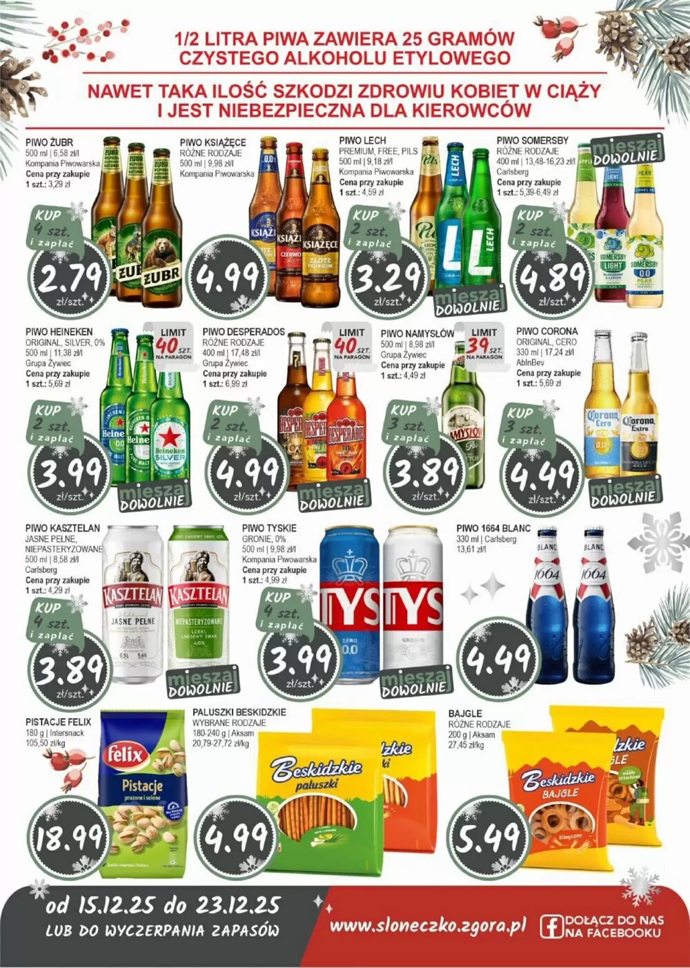Gazetka promocyjna Słoneczko  ważna od 15.12.2025 - Strona 15.