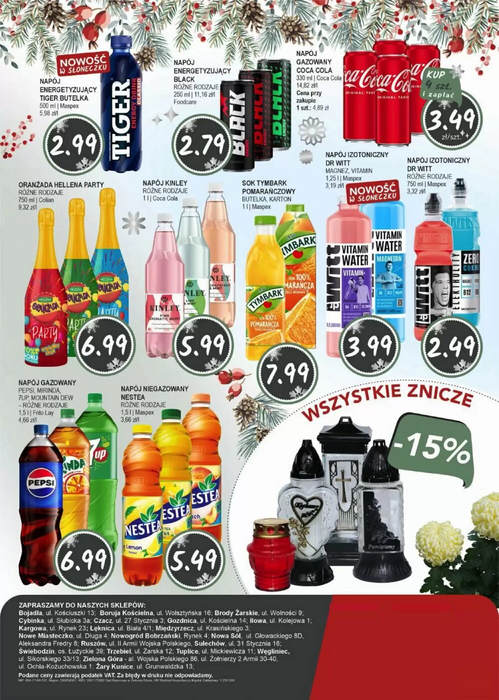 Gazetka promocyjna Słoneczko  ważna od 15.12.2025 - Strona 16.