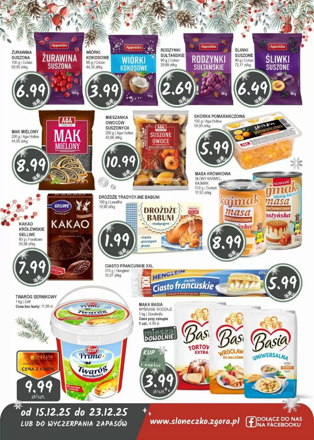 Gazetka promocyjna Słoneczko  ważna od 15.12.2025 - Strona 4.
