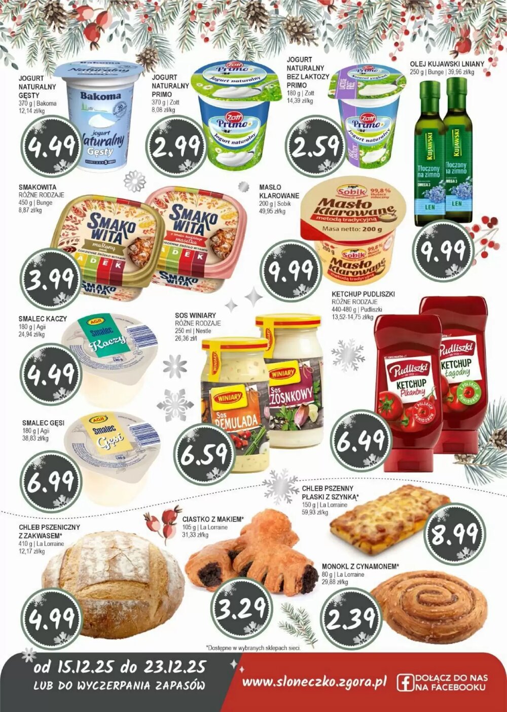 Gazetka promocyjna Słoneczko  ważna od 15.12.2025 - Strona 7.