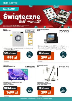 Gazetka promocyjna Max Elektro  ważna od 15.12.2025