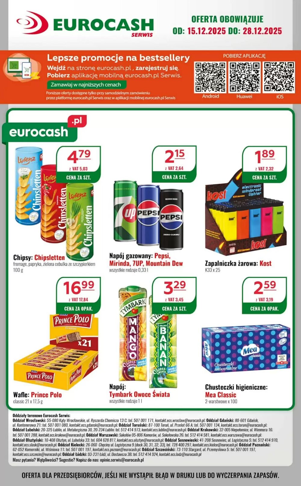 Gazetka promocyjna Eurocash  ważna od 15.12.2025 - Strona 20.