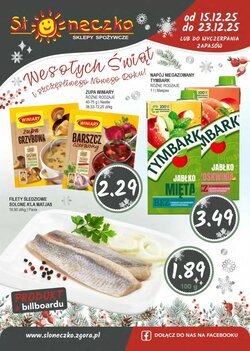 Gazetka promocyjna Słoneczko  ważna od 15.12.2025