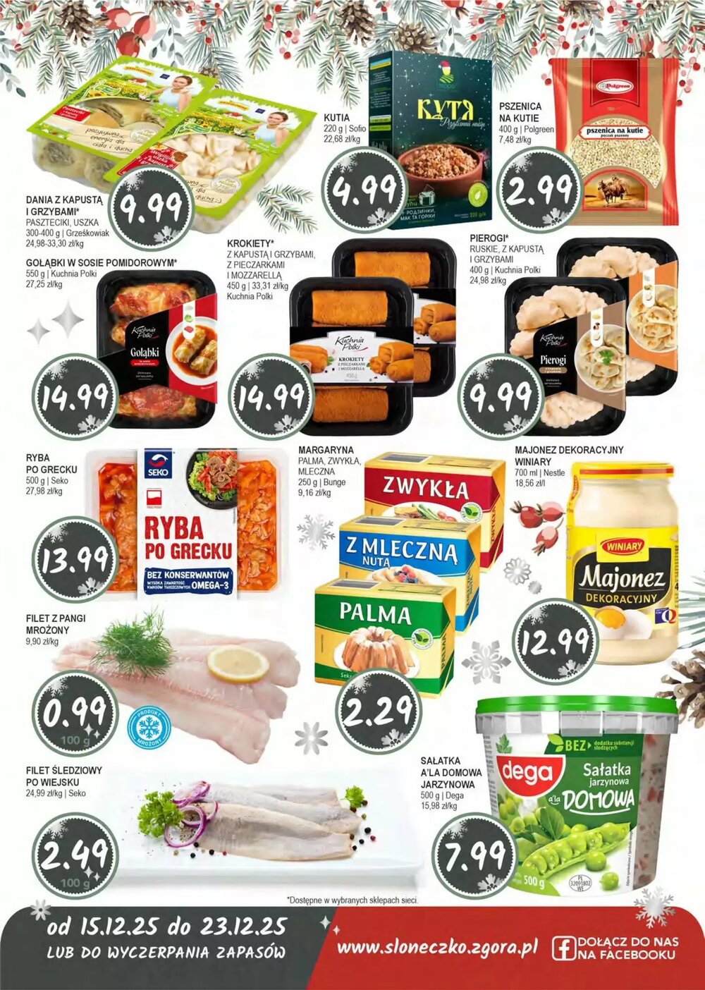Gazetka promocyjna Słoneczko  ważna od 15.12.2025 - Strona 2.