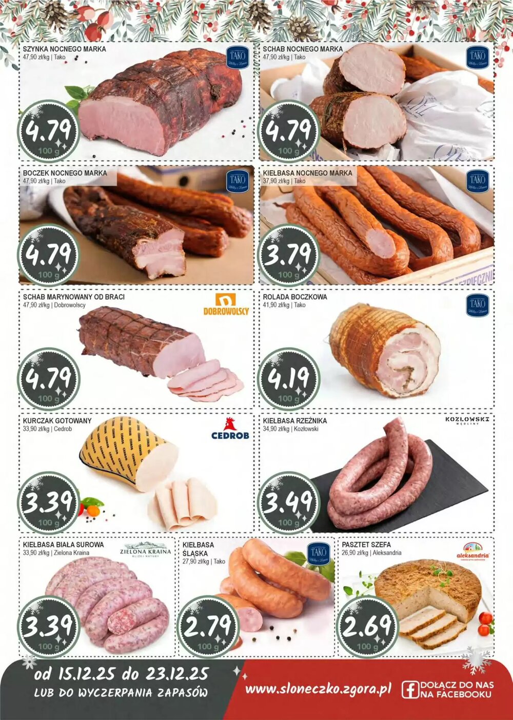 Gazetka promocyjna Słoneczko  ważna od 15.12.2025 - Strona 3.