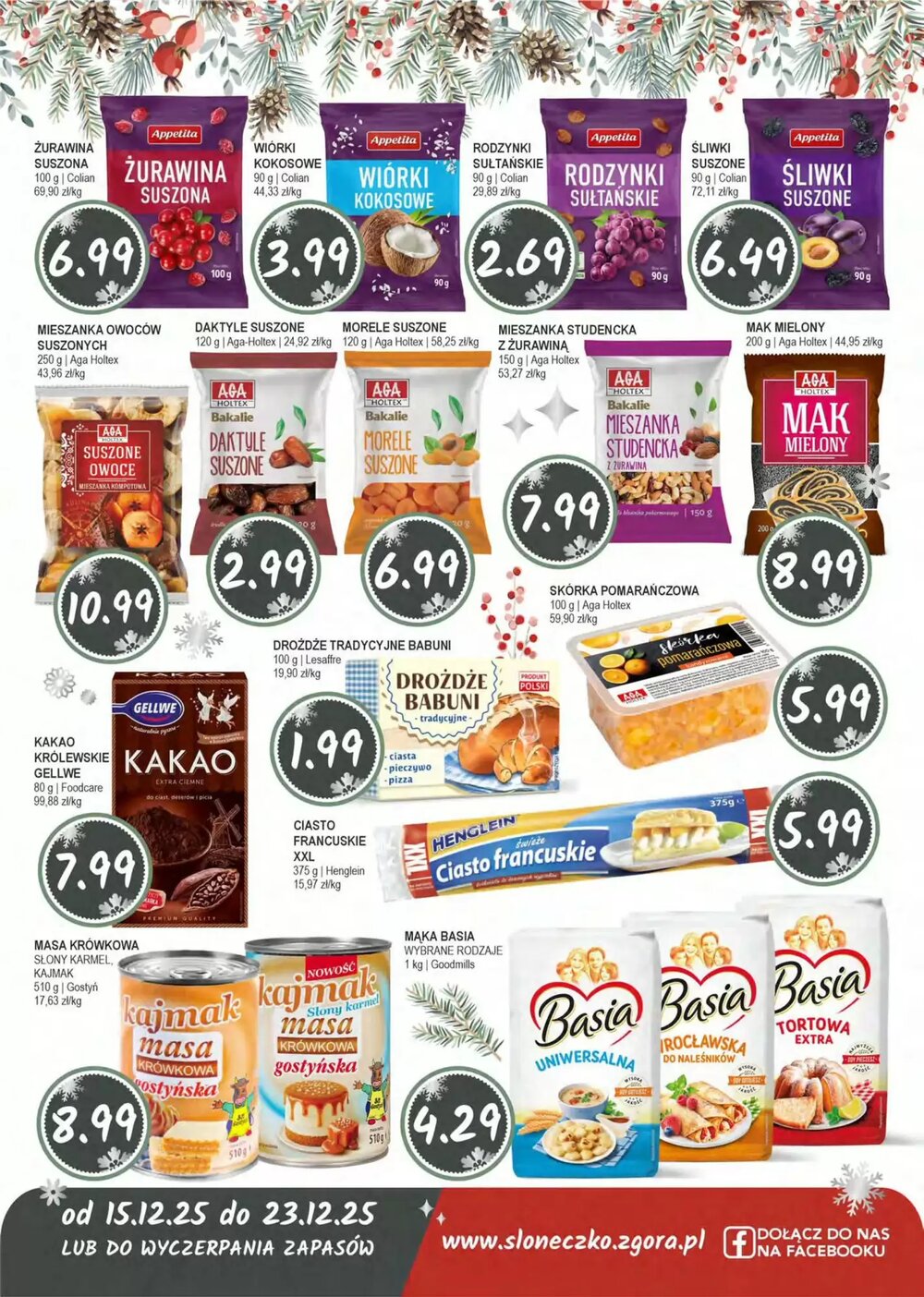 Gazetka promocyjna Słoneczko  ważna od 15.12.2025 - Strona 4.