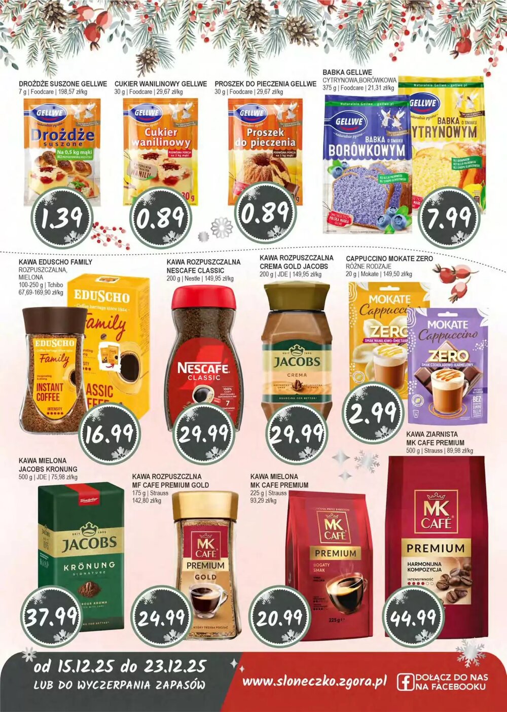 Gazetka promocyjna Słoneczko  ważna od 15.12.2025 - Strona 5.