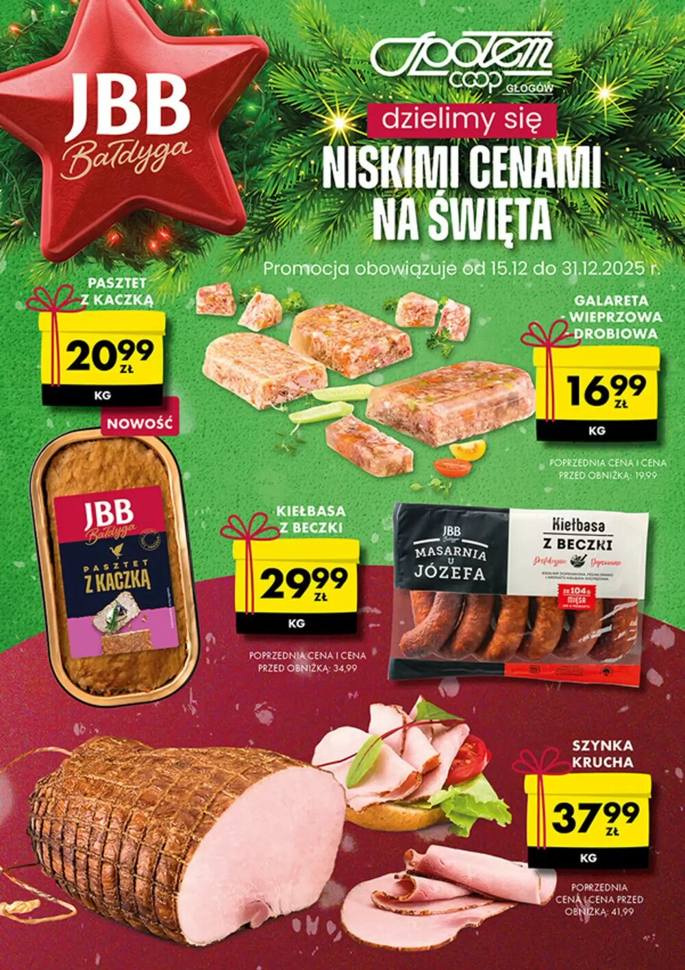 Gazetka promocyjna Społem  ważna od 15.12.2025 - Strona 1.