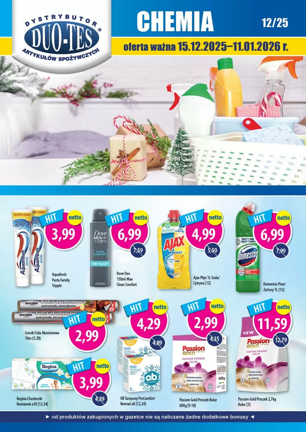Gazetka promocyjna DUO-TES  ważna od 15.12.2025 - Strona 1.